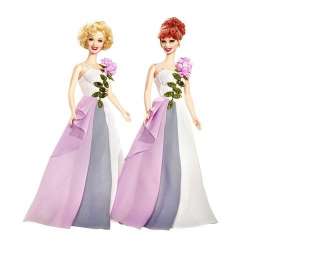 Love Lucy & ETHEL BUY THE SAME DRESS Barbie MINT  