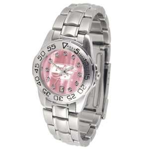   Southern Eagles NCAA Mother of Pearl Sport Ladies Watch (Metal Band
