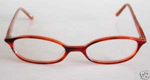 Micro Shapes Ray Eyeglasses TSPNK Havana Amber 45mm  