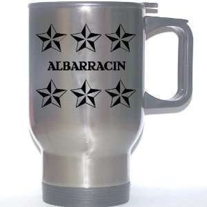  Personal Name Gift   ALBARRACIN Stainless Steel Mug 