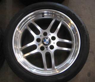 BMW E39 18 18x8 M Parallel Wheels w Tires Style 37 96 03 525i 528i 