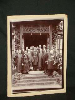 PEKING CHINA GERMAN MILITARY DELEGATION PHOTOGRAPH, 1904   #2  