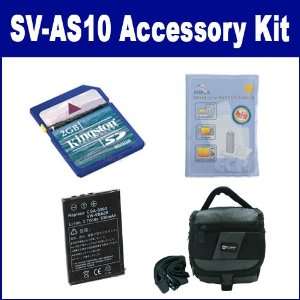  Panasonic SV AS10 Digital Camera Accessory Kit includes 