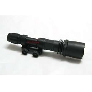  Tactical Integrated Mount LED Weapon Light Flashlight 