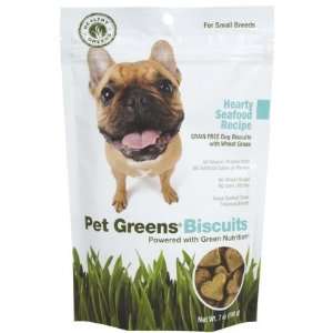 Bell Rock Growers Pet Greens Dog Biscuit   Hearty Seafood   7oz 