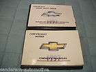 1999 99 CHEVROLET ASTRO OWNERS MANUAL W/ FREE PRIORITY SHIPPING