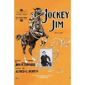  Exclusive By Buyenlarge Jockey Jim Ballad 20x30 poster 