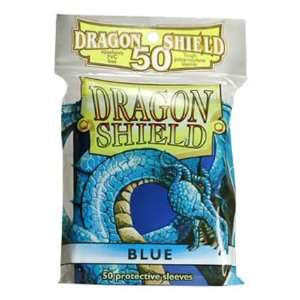 Dragon Shield Card Supplies STANDARD Card Sleeves Blue 50 Count 