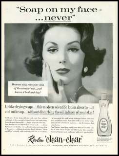 1959 vintage ad for Revlon Clean and Clear  