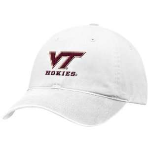  Nike Virginia Tech Hokies White 3D Campus Adjustable Hat 