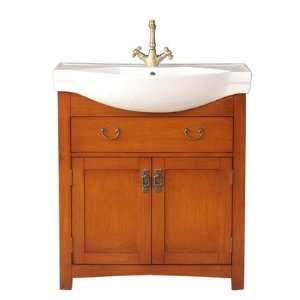  Alexia 32 Bathroom Vanity Set in Polished Cherry Red 