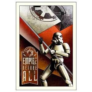  Star Wars Empire Before All Small Paper Giclee Print
