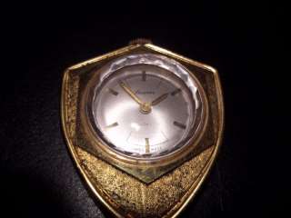 Lucerne Lady Swiss Watch Necklace Pendant Arrowhead  