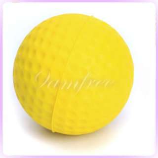 Yellow Practice soft Golf ball Elastic PU Foam Ball Training Sports 