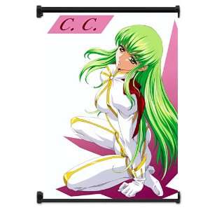 Code Geass Lelouch of the Rebellion Anime Girl C.C. Fabric Wall 