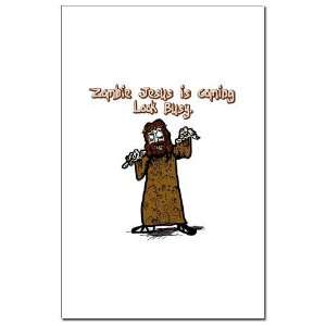  Zombie Jesus Is Coming   Look Zombie Mini Poster Print by 