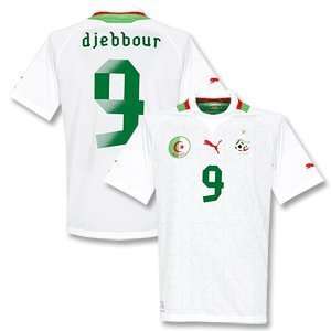 12 13 Algeria Home Jersey + Djebbour 9 