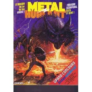 Metal hurlant N°80 le dragon du lac de feu zodiaque scorpions caza et 
