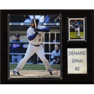  MLB Denard Span Minnesota Twins Player Plaque Sports 