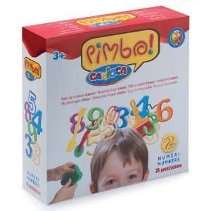  Carioca Pimbo Soft Modeling Clay (Numbers) Toys & Games