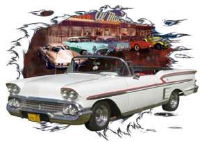You are bidding on 1 1958 White Chevy Impala Convertible Custom 