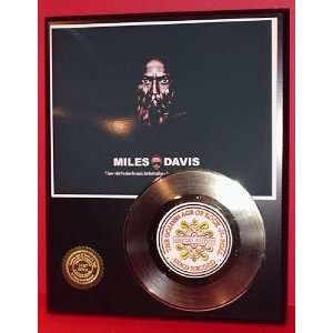  MILES DAVIS GOLD RECORD LIMITED EDITION DISPLAY 