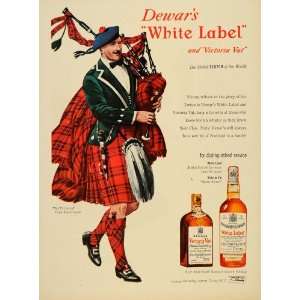 1951 Ad Dewar White Label Scotch Whisky MacGregor Clan 
