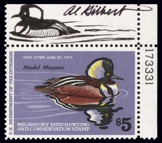 RW45   1978 Federal Duck Stamp Remarque by Gilbert  