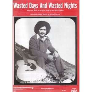  Sheet Music Wasted Days And Wasted Nights Freddy Fender 