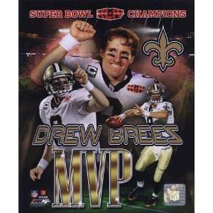 Drew Brees Super Bowl XLIV MVP Portrait Plus (#21) by Unknown 8.00X10 