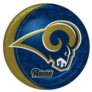  Lets Party By Hallmark St. Louis Rams Dinner Plates 