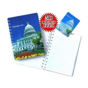 Washington, DC US Capitol City Souvenir Journal With FREE Bonus 