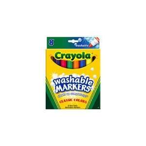 Markers Washable Broad Crayola Size 8