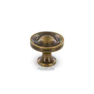 House of knobs    3/4 domed center knob in antique english