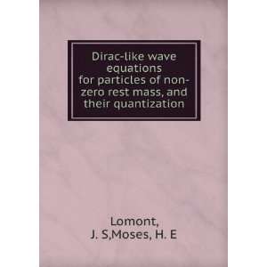  Dirac like wave equations for particles of non zero rest 