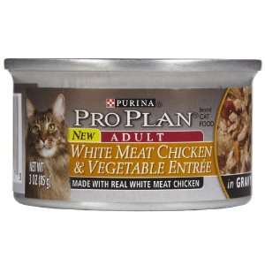   White Meat Chicken Entree with Vegetables in Gravy   24 x 3 oz Pet
