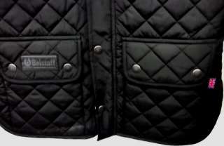   BODY WARMER JACKET BLACK QUILTED insulator motorcycle WOMENS Sz S 40