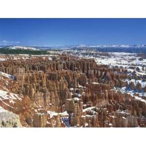 Pinnacles and Rock Formations known as the Silent City, Bryce Canyon 
