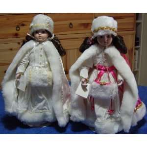  New Mexico Hand Crafted Porcelain Dolls 