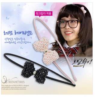 Dream high Korean IUs Pearls Ribbon Headband/ORIGINAL  