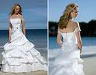 Royal White Off shoulder Bridal Gown Wedding dress  