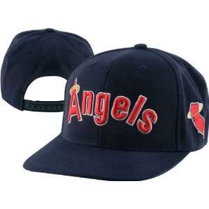  California Angels Second Skin Snapback Adjustable Hat 
