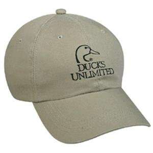  Ducks Unlimited Hat Ducks Unlimited Stacked, Khaki Sports 