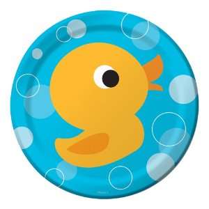  Rubber Ducky Paper Dessert Plates Toys & Games