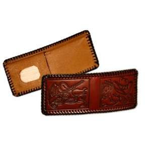  Carroll Leather Hand Laced Wallet Automotive