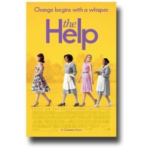   The Help Poster   Promo Flyer 11 X 17   Yellow Walking