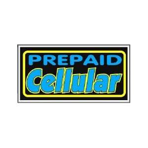  Prepaid Cellular Cards Backlit Sign 20 x 36