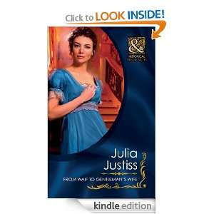 From Waif to Gentlemans Wife (Mills & Boon Historical) Julia Justiss 
