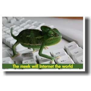   Will Internet the World   Funny Humor Joke Poster