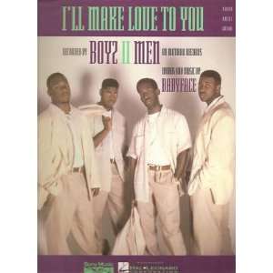  Sheet Music Ill Make Love To You Boyz To Men 141 
